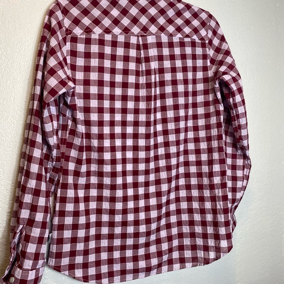 Eddie Bauer Womens Plad Button Down Shirt Sz S - Picture 3 of 6